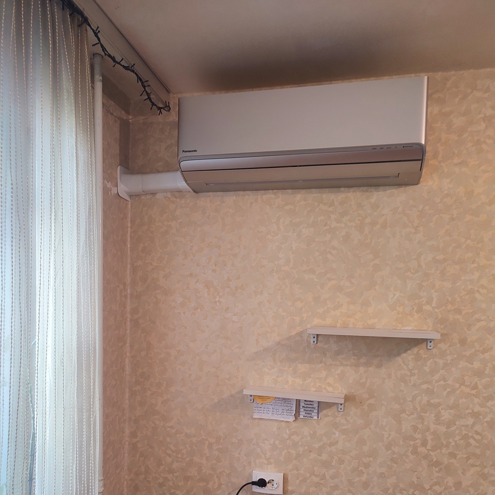 Установка спліт системи Panasonic CS-XZ35ZKEW/CU-Z35ZKE
